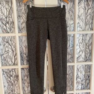 Athleta Leggings Medium Heathered Gray
